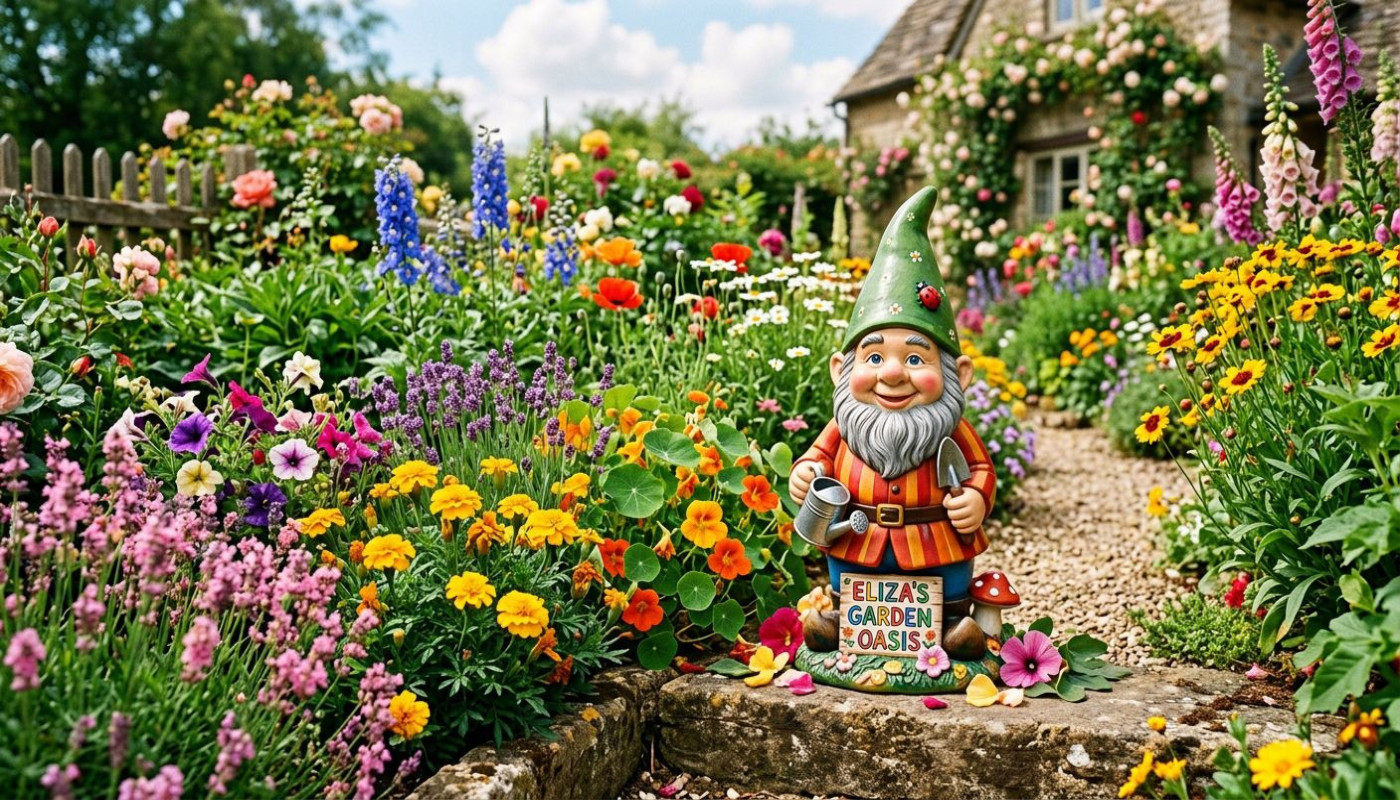 Einfluss von personalisierten Gartenzwergen auf Gartenkultur